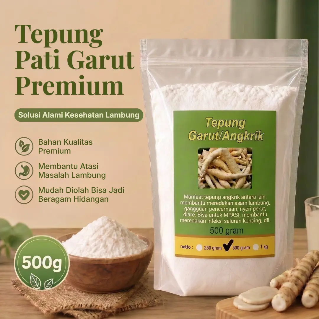 Tepung Garut Premium