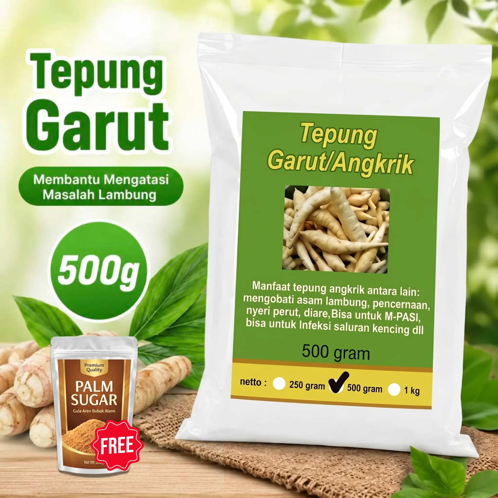 Tepung Pati Garut Premium