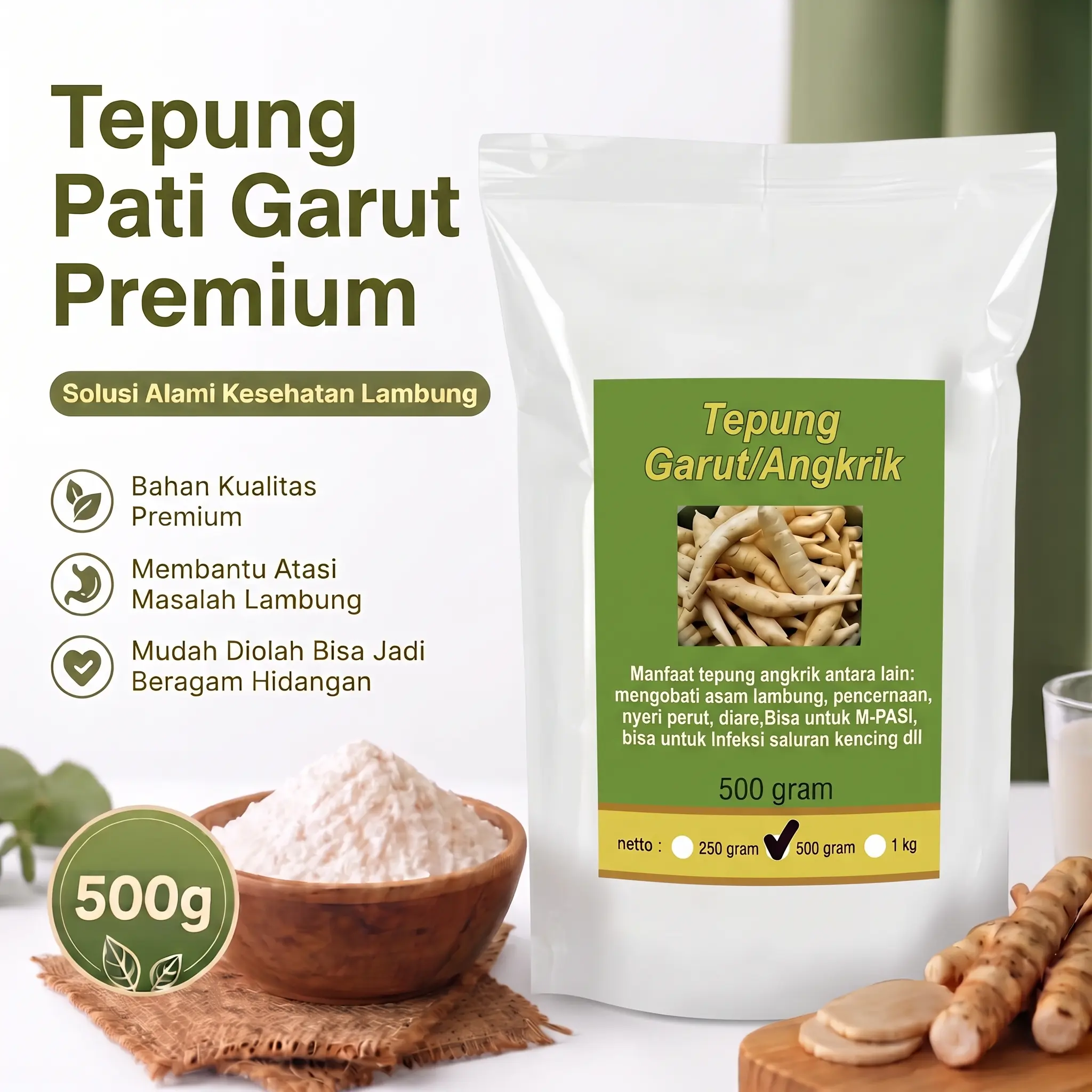 Tepung Garut Premium